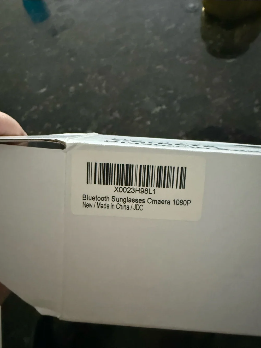 HD Video Sunglasses with Built-In Camera - Black